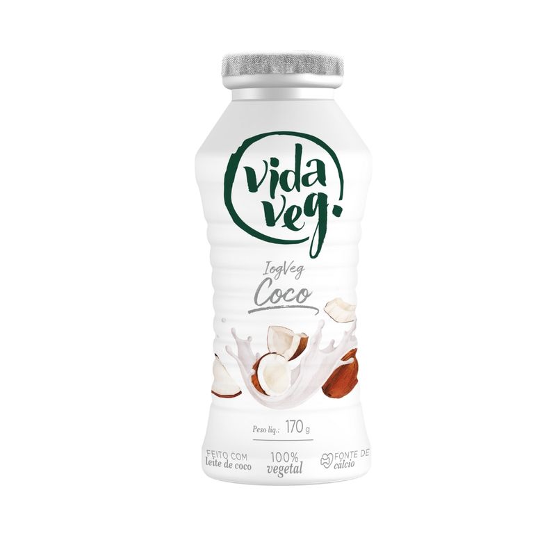 Iogurte Veg Líquido Vida Veg Coco 170g (7898958161194)