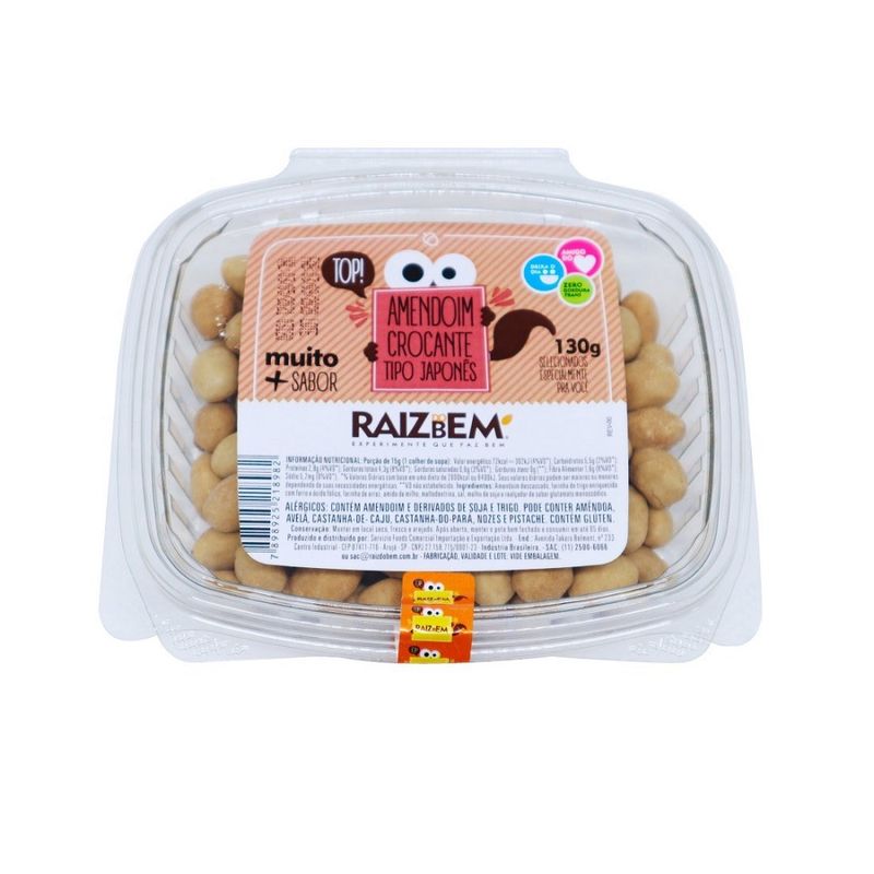 Amendoim japonês Raiz do Bem 130g (7898925218982)
