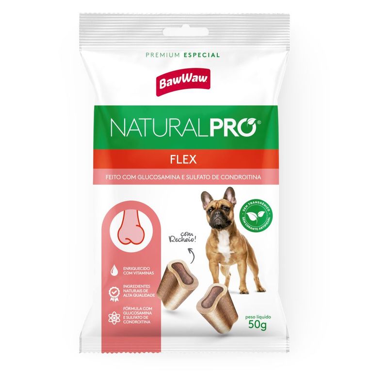 Alilmento Cão Baw Waw Natural Pró Flex 50g (7899306042271)