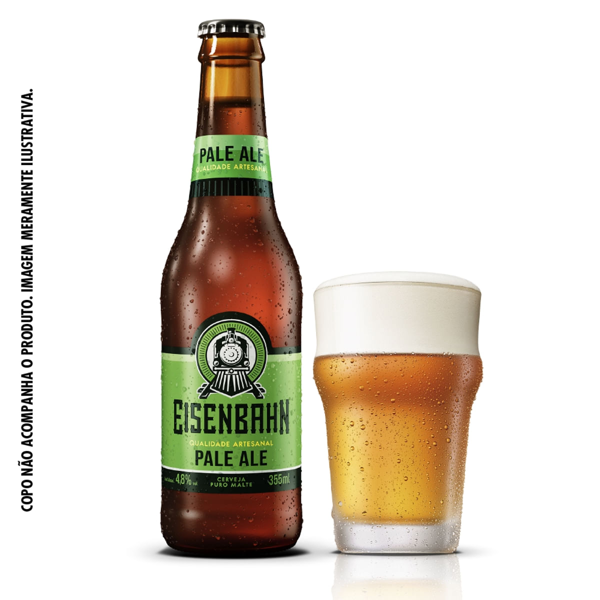 Cerveja Eisenbahn 355ml Long Neck Paleale Supermercado Savegnago