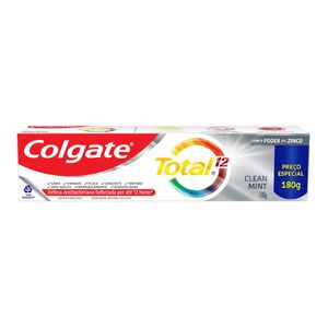 Creme Dental Colgate Total 12 Clean Mint 180g