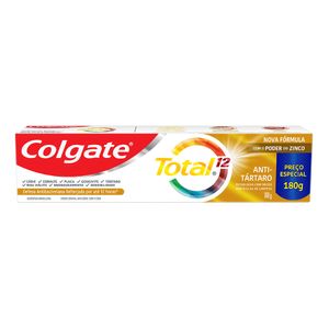 Creme Dental Colgate Total 12 Anti Tártaro 180g