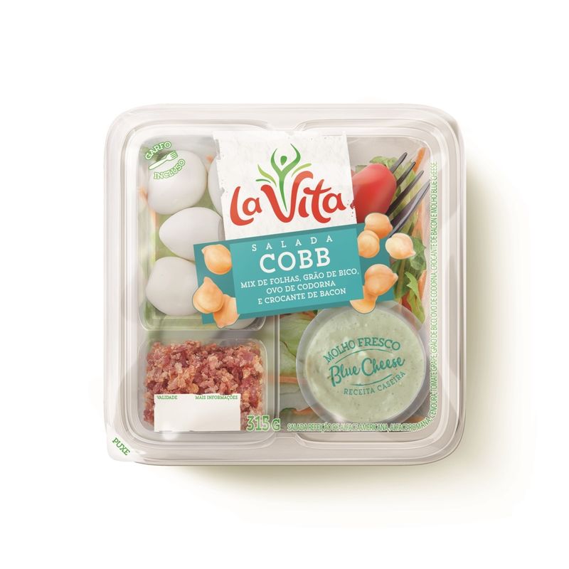 Salada Refeição La Vita Cobb 315g (7898968609051)