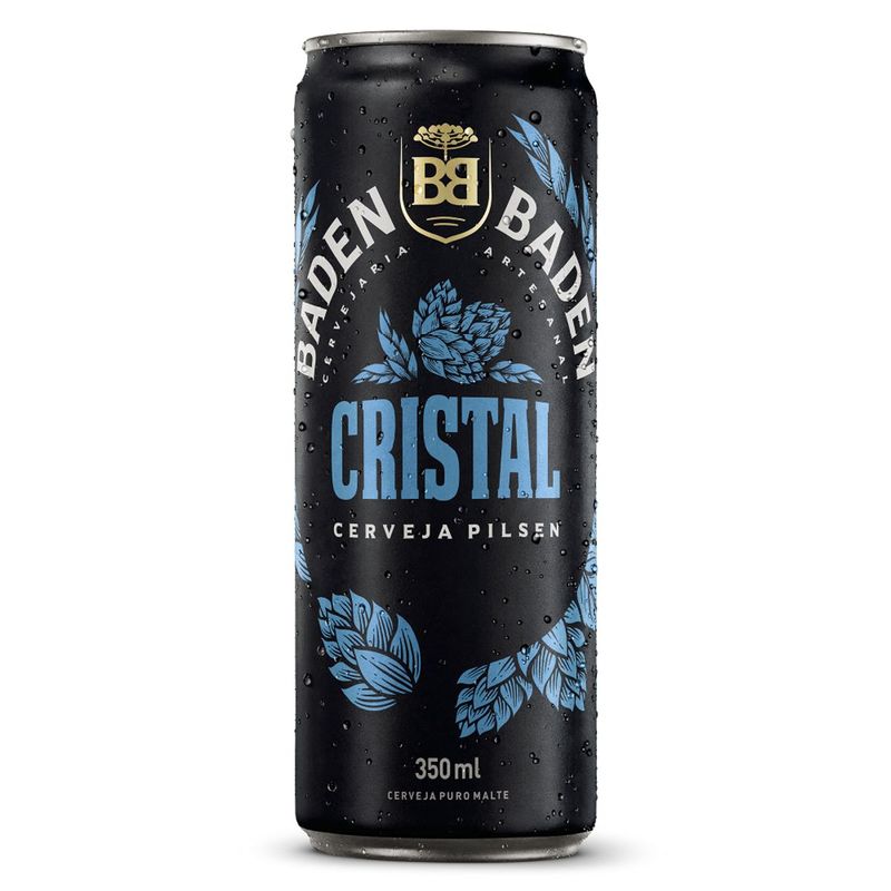 Cerveja Baden Baden Cristal Lata 350ml (7898230716678)