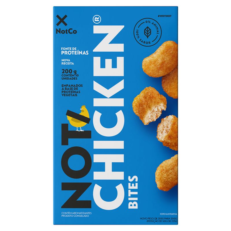 Empanados Vegetal Not Chickenzitos 250g (7898686950404)