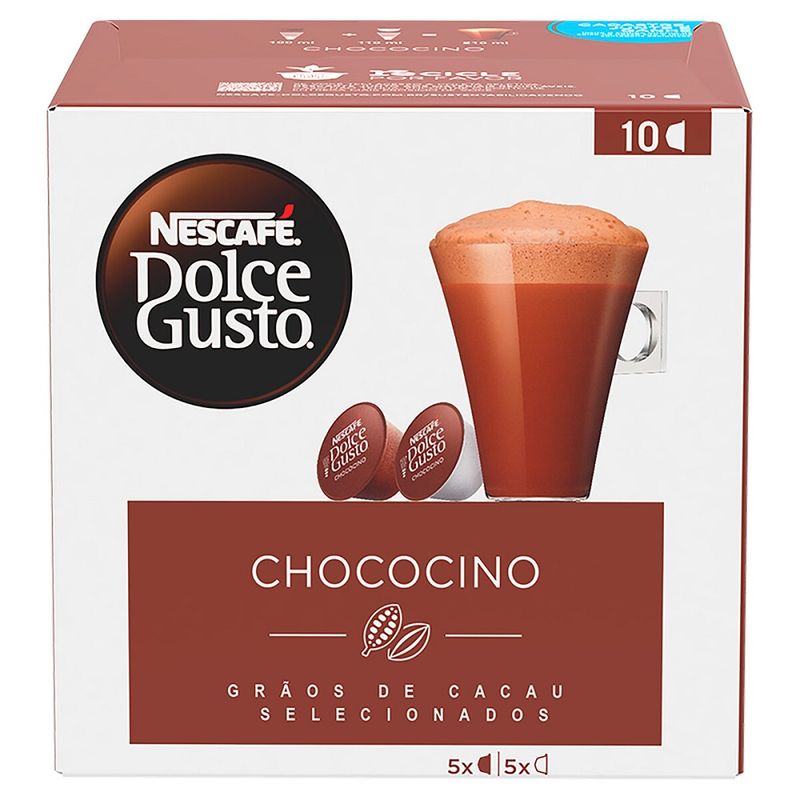 Cápsula D.Gusto com 10 unidades Chococino (7891000667996)