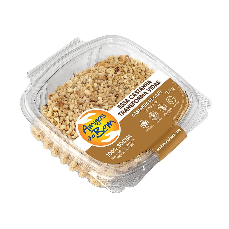 Castanha de Caju Amigos do Bem 150g Triturada (7899943704754)