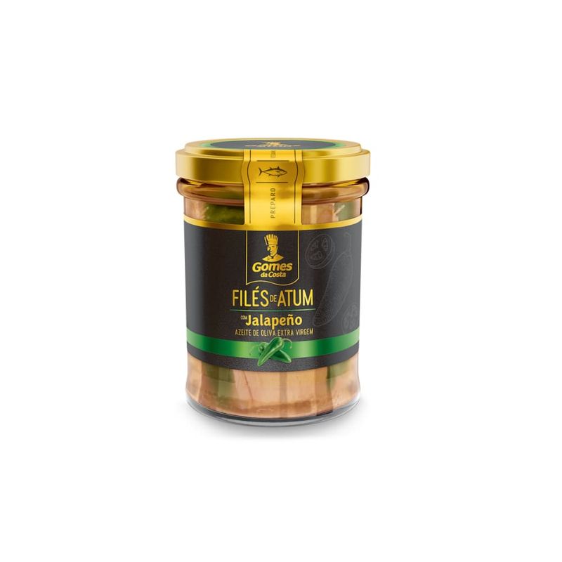 Filé Atum Gomes da Costa Verde Jalapeno 180g (7891167830936)