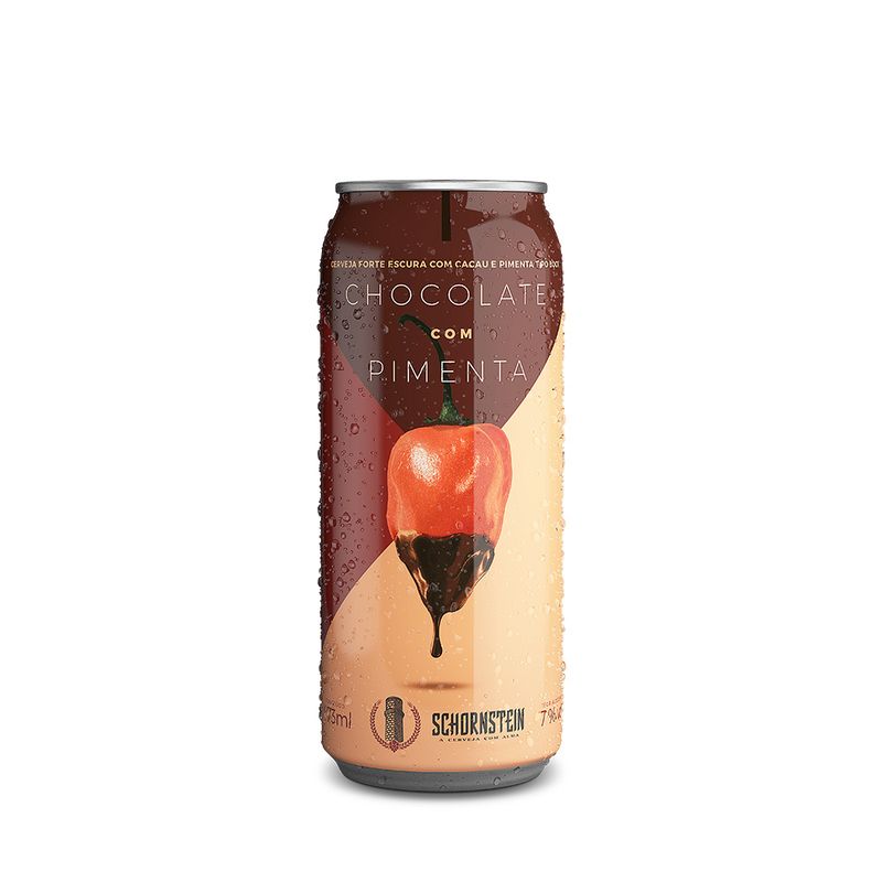 Cerveja Schornstein 473ML Lata Choc C/Pimenta (742832720564)
