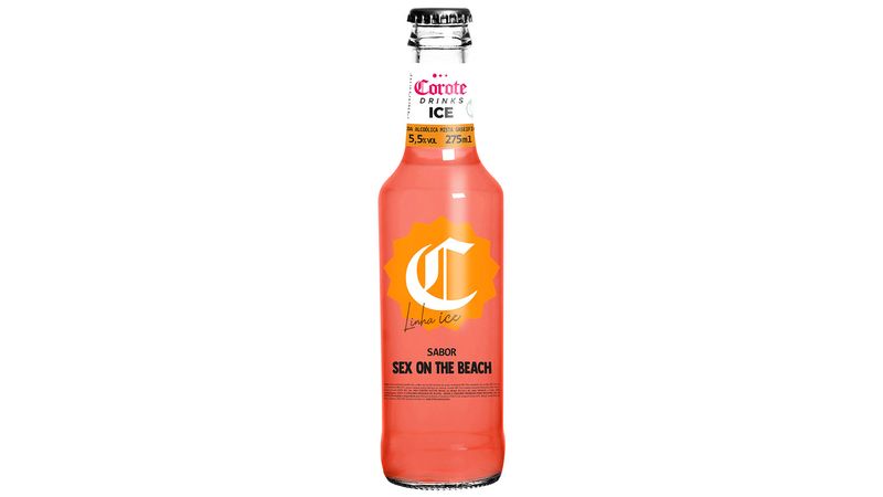 Bebida Mista Corote Ice Sex On The Beach 275ml Supermercado  