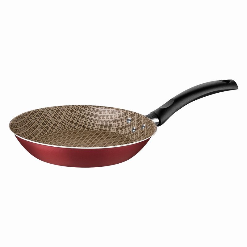 Frigideira aluminio tramontina Turim Vermelha 22cm (7891112326408)