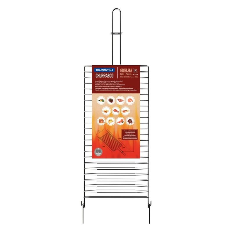 Grelha Aço Inox Tramontina Média (7891112318588)