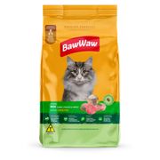 Alimento Gato Baw Waw Adulto Mix Crane Frango e Arroz 900g