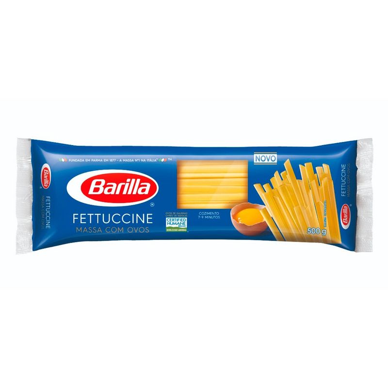 Macarrão Ovos Barilla Fettuccine 500G (7898951856080)