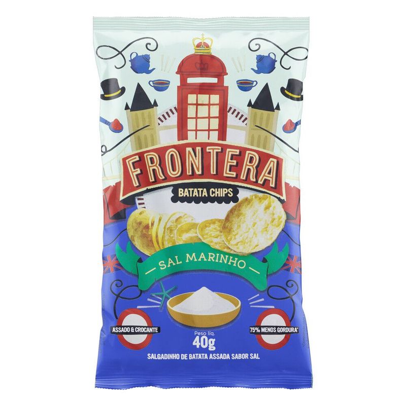Salgadinho Chips Fronteira Marinho 40g (7898649351194)