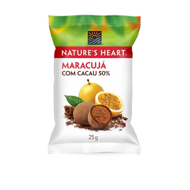 Mix Nuts Natures Heart Maracuja Cacau 50% 25g (7891000374160)