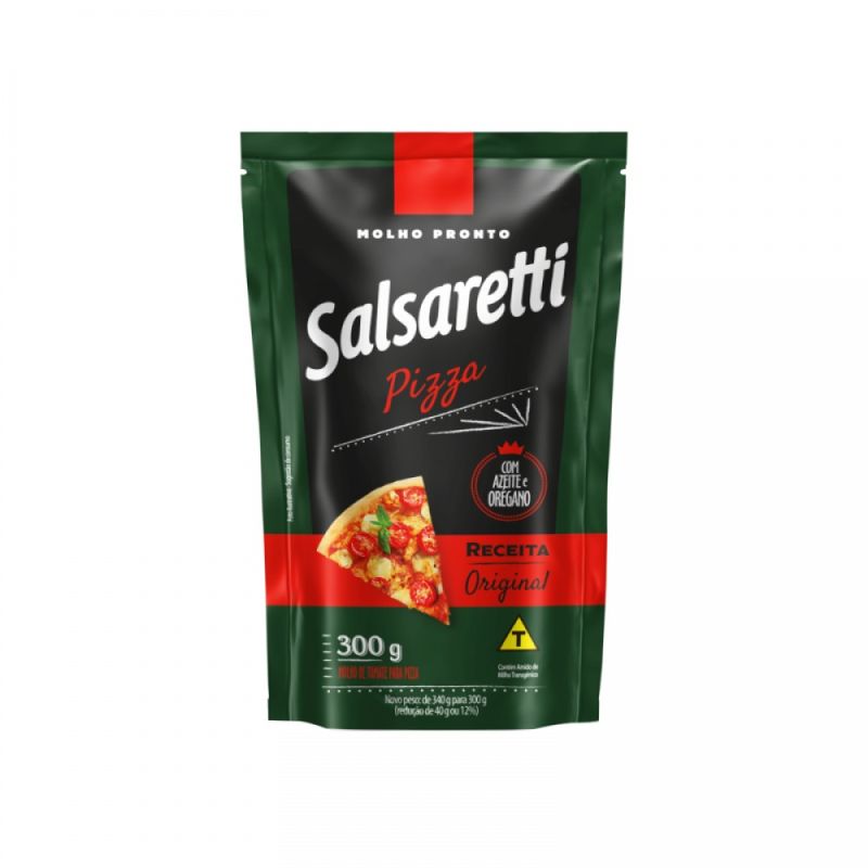 Molho Tomate Salsaretti Pizza Sachê 300g (7898930142678)