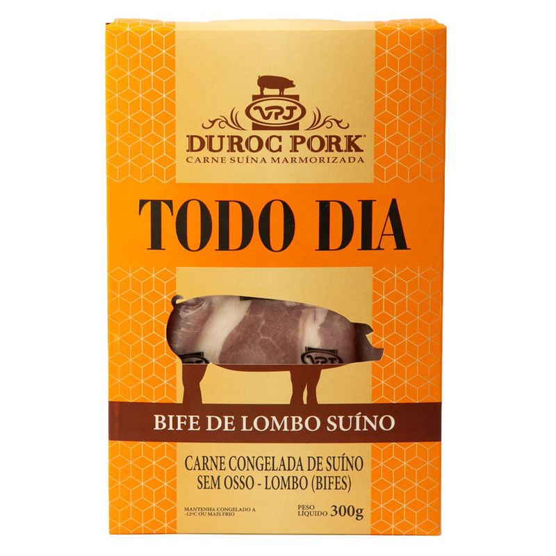 Carne Suína Duroc Vpj Bife de Lombo 300g (7908041707977)