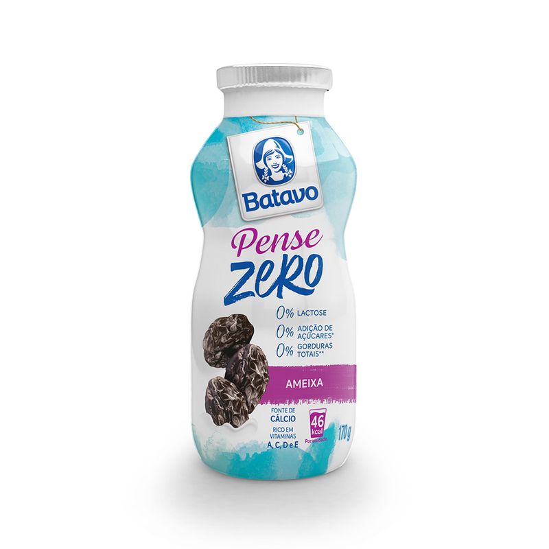 Bebida Lacta Liquida Batavo Pense Zero Ameixa 170g (7891097104633)