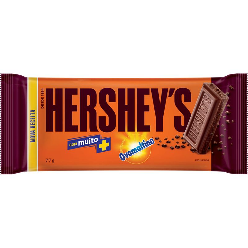 Chocolate Hersheys Tablete Ovomaltine 77g (7899970402876)