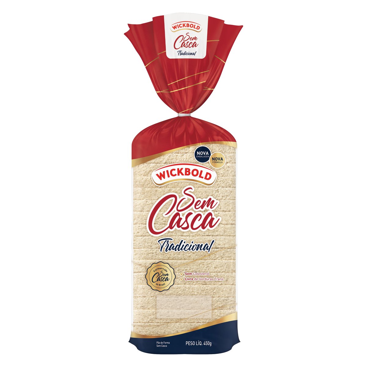 Pão Wickbold 450g Sem Casca Tradicional