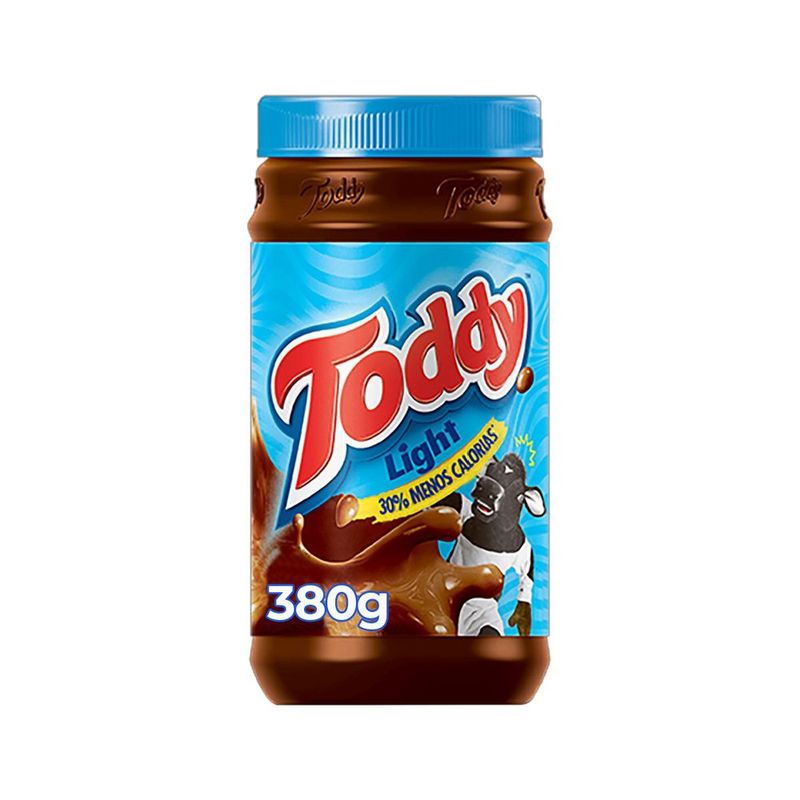 Achocolatado Em Pó Light Toddy Pote 380G (7894321711607)