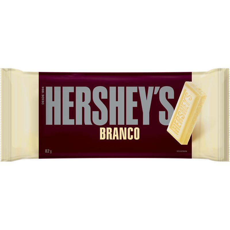 Chocolate Hersheys Tablete Branco 82g (7899970402807)