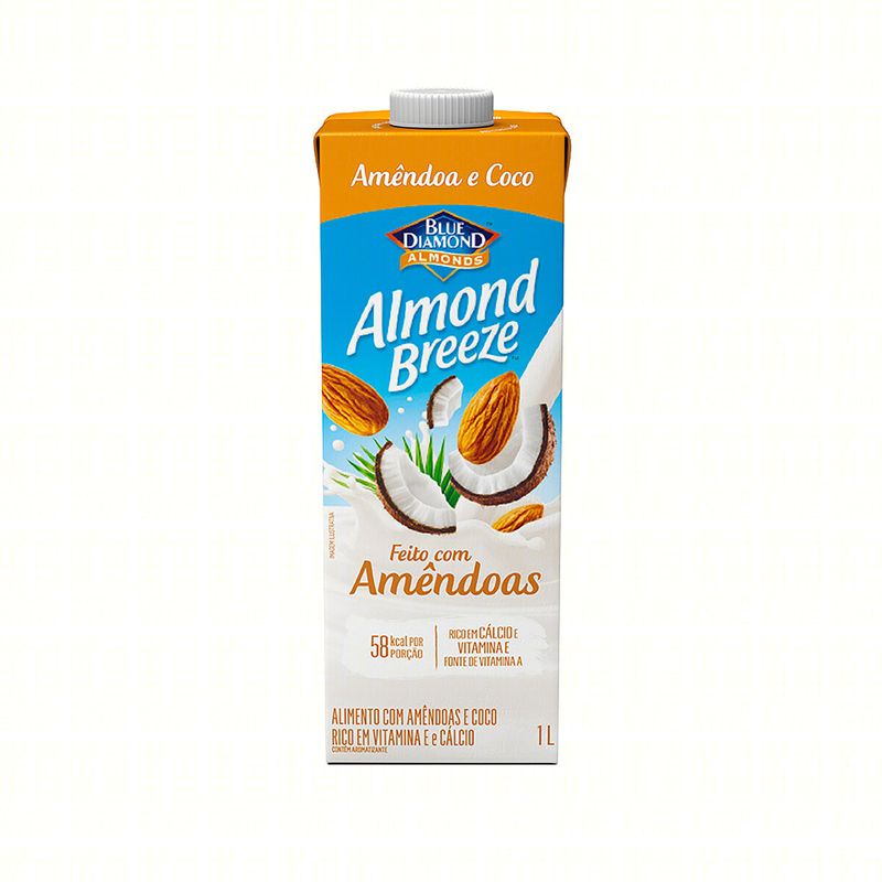 Bebida Amêndoa Almond Breeze Coco 1L (7898215157694)