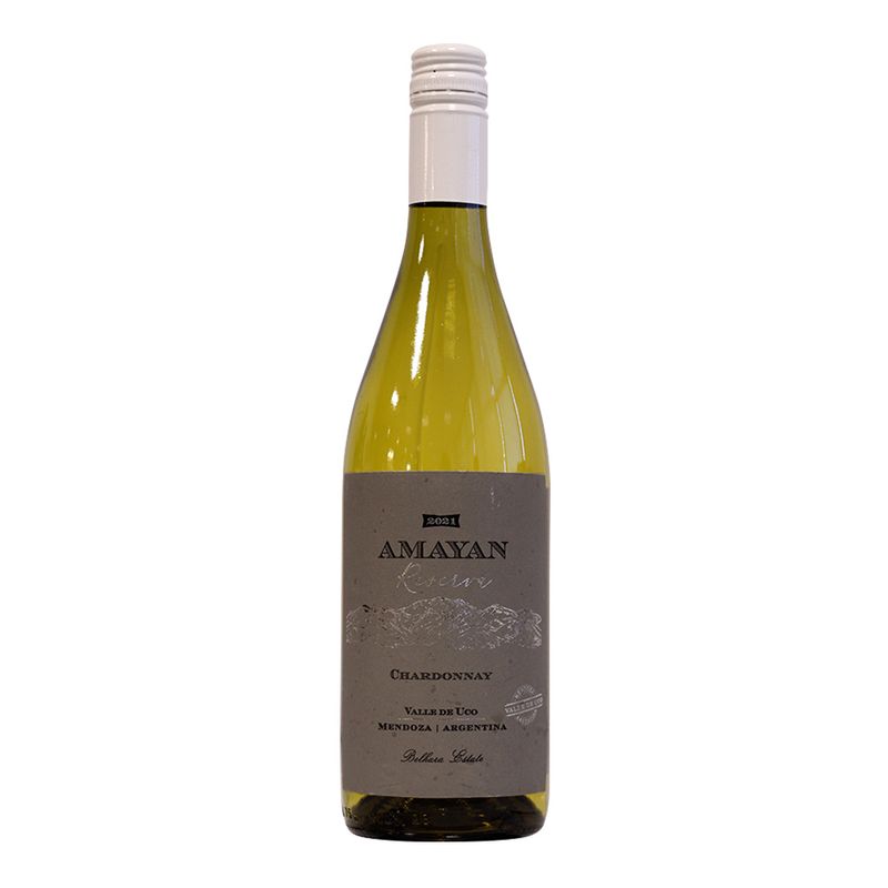 Vinho Argentino Amayan Reserva Chardonnay Branco 750ml (7798304610829)