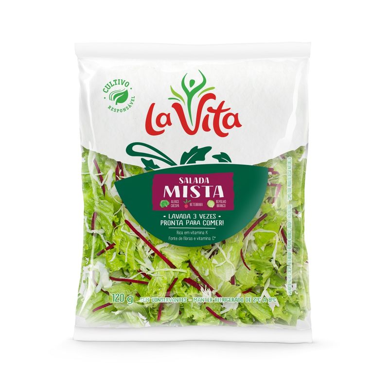 Salada Mista La Vita 120g (7898959894619)