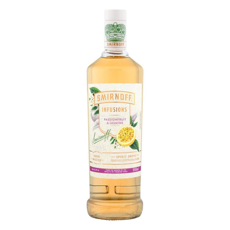 Vodka Smirnoff Infusions Passion Fruit 998ml (7893218003733)