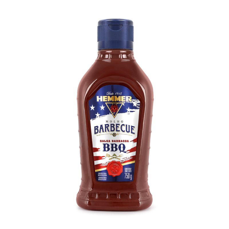 Molho Pronto Barbecue Hemmer 750g (7891031409329)