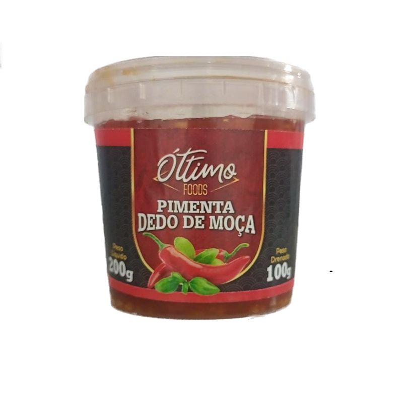 Pimenta Dedo De Moça Óttimo 100g Pote (7898930241357)