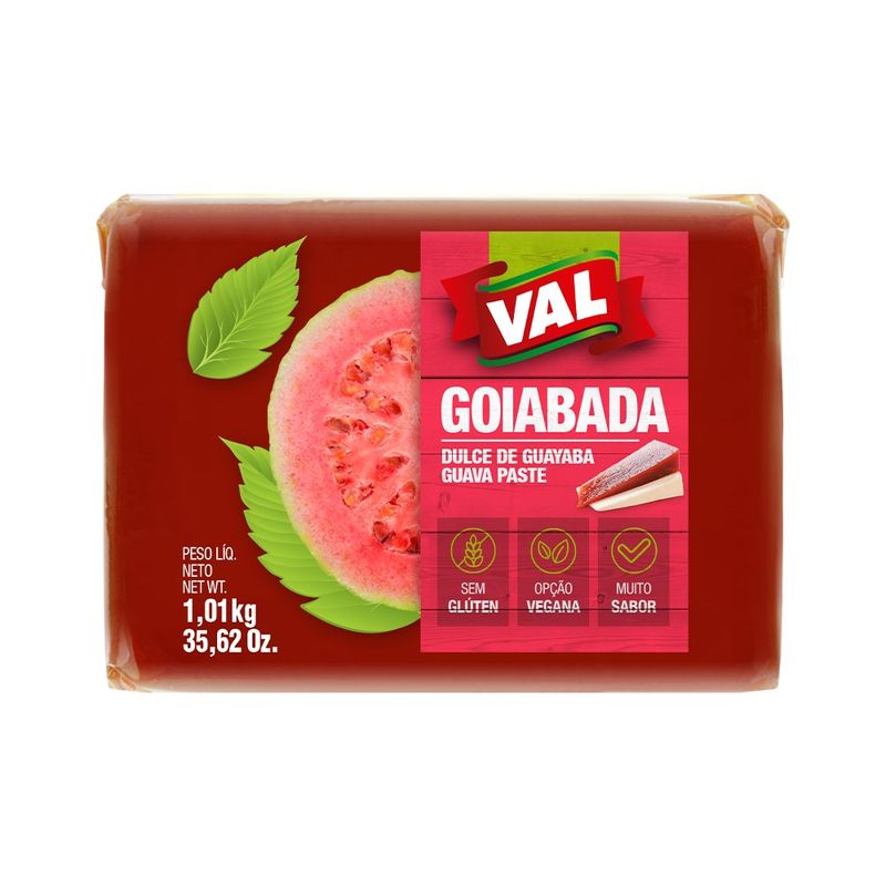 Goiabada Val 1,01Kg (7898045701685)