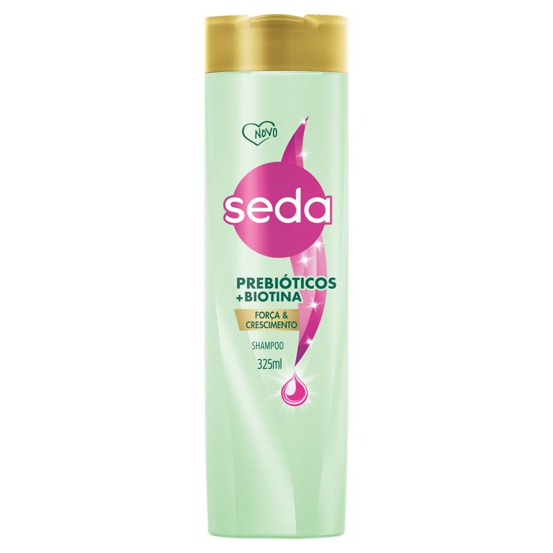Shampoo Seda Prebióticos Biotina 325ml (7891150091467)