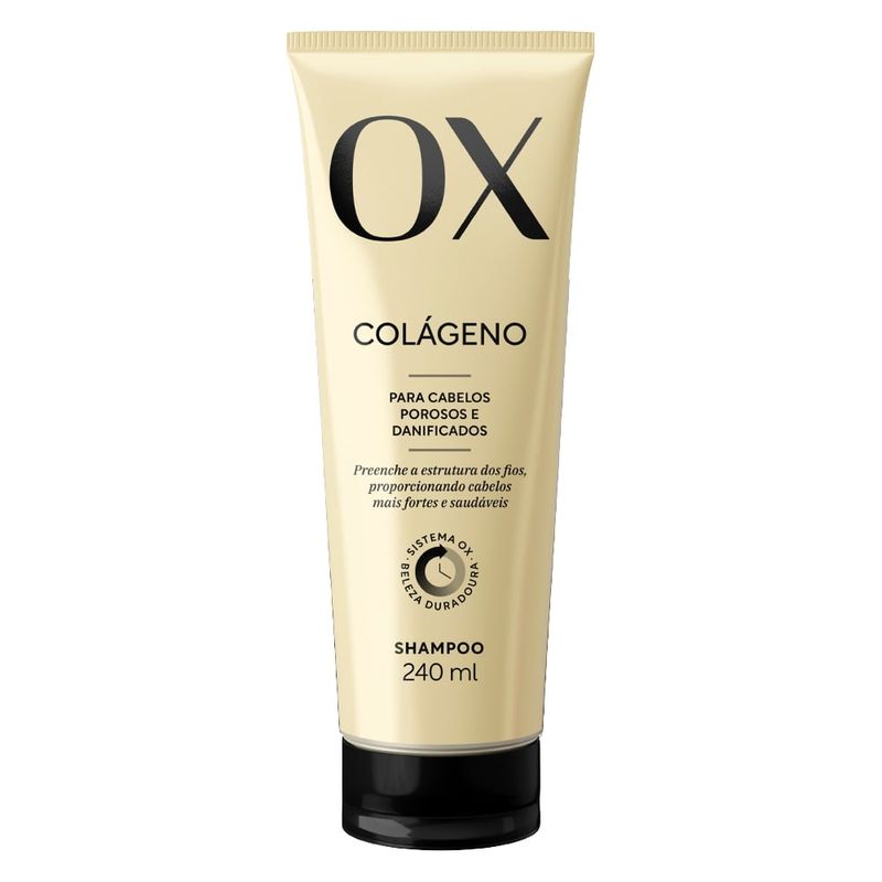 Shampoo OX Colágeno 240ml (7908324404272)