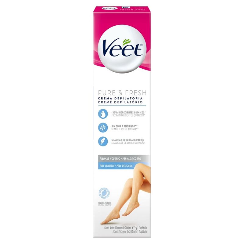Creme Depilatório Corporal Veet Pele Sensível (8410104274160)
