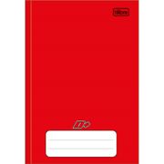 Caderno Costurado Capa Dura Tilibra Vermelho 96 Folhas