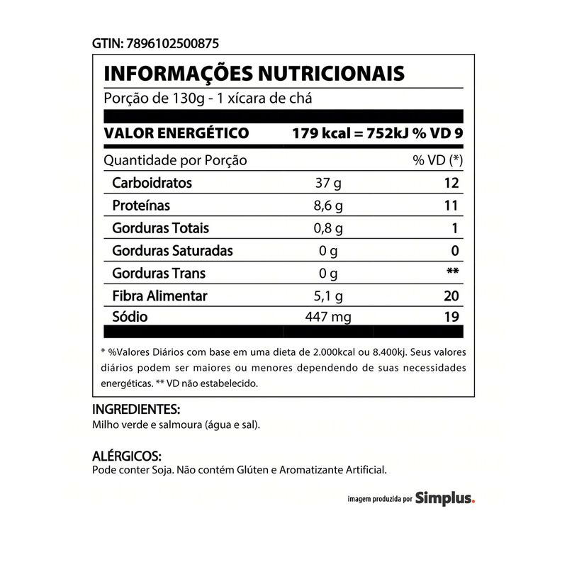 ERVILHA-QUERO-170G-TP
