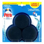 Bloco Sanit Caixa Acoplada Pato 40g Marine Leve 3 Pague 2