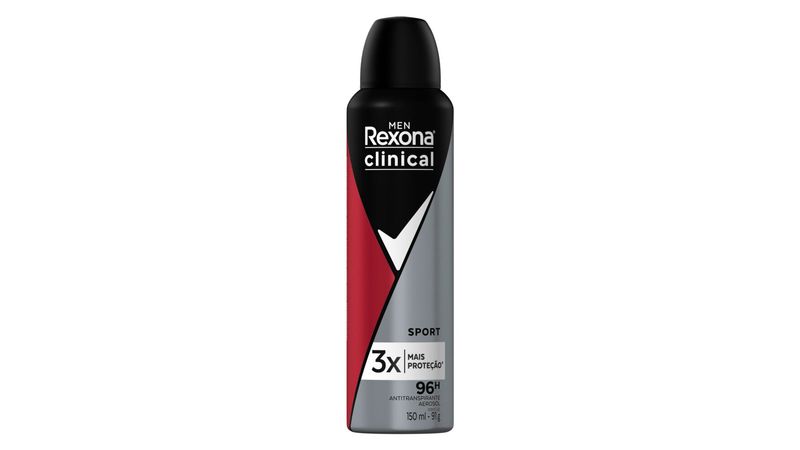 Desodorante Aerosol Rexona Fem 150ml Clinical - Supermercado Savegnago