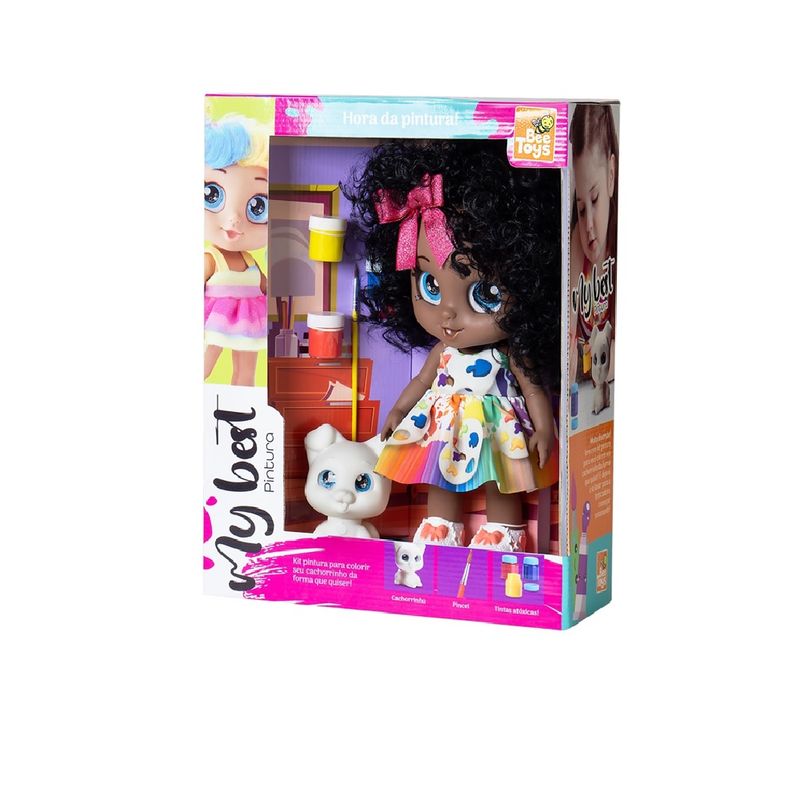 BRINQ-BONECA-MY-BEST-PINTURA-NEGRA