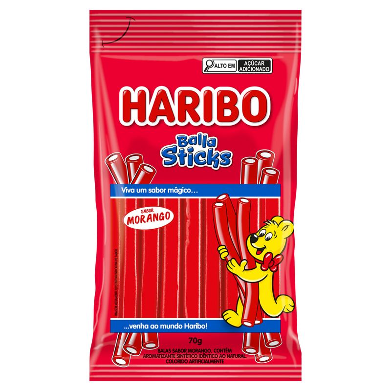 BALA-GELATINA-HARIBO-70G-STICK-MORANGO