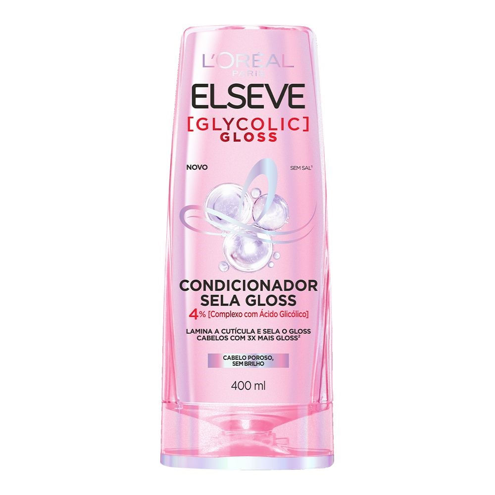 Condicionador Elseve Glycolic Gloss 400ml