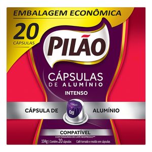 Cápsula de café Pilão Lungo 8 20 un