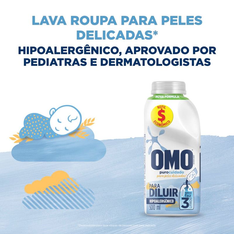 LAVA-ROUP-LIQ-OMO-500ML-CONC-REF-PURO-CUIDADO