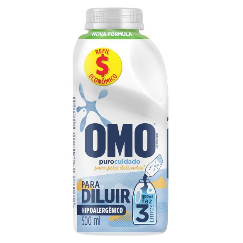 LAVA-ROUP-LIQ-OMO-500ML-CONC-REF-PURO-CUIDADO