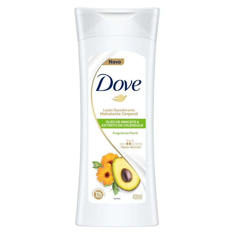 LOC-HIDRAT-DOVE-400ML-ABACATE