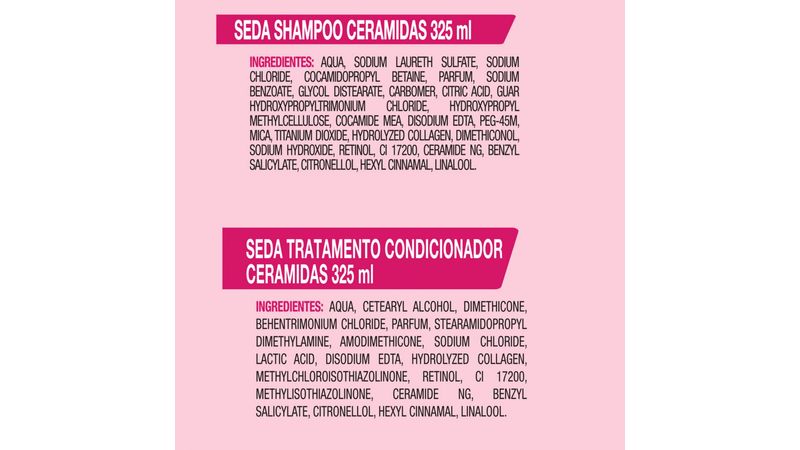 Seda Unilever Shampoo Sos Ceramidas 325Ml