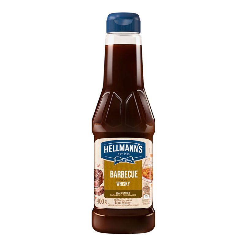 MOLHO-PRON-BARBEC-HELLMANNS-400G-WHISKY